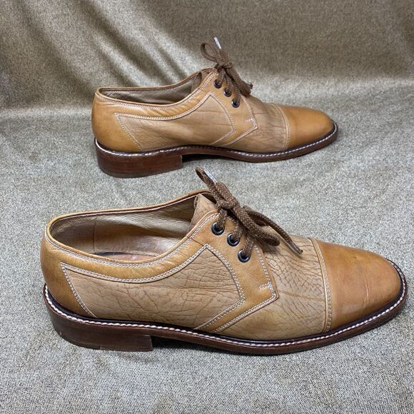 Vintage Bally Leather Oxfords - Picture 5 of 10